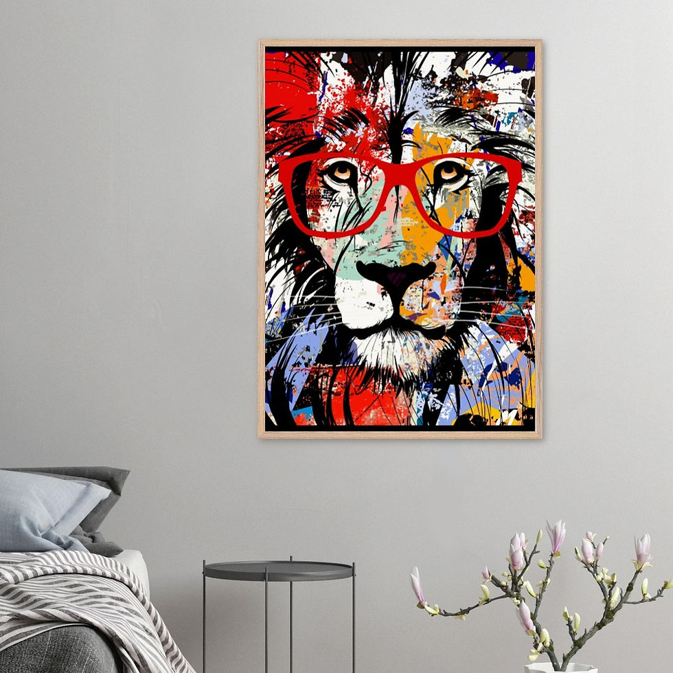 Thumbnail: Premium Wooden Framed Poster With Museum-Quality Matte Paper