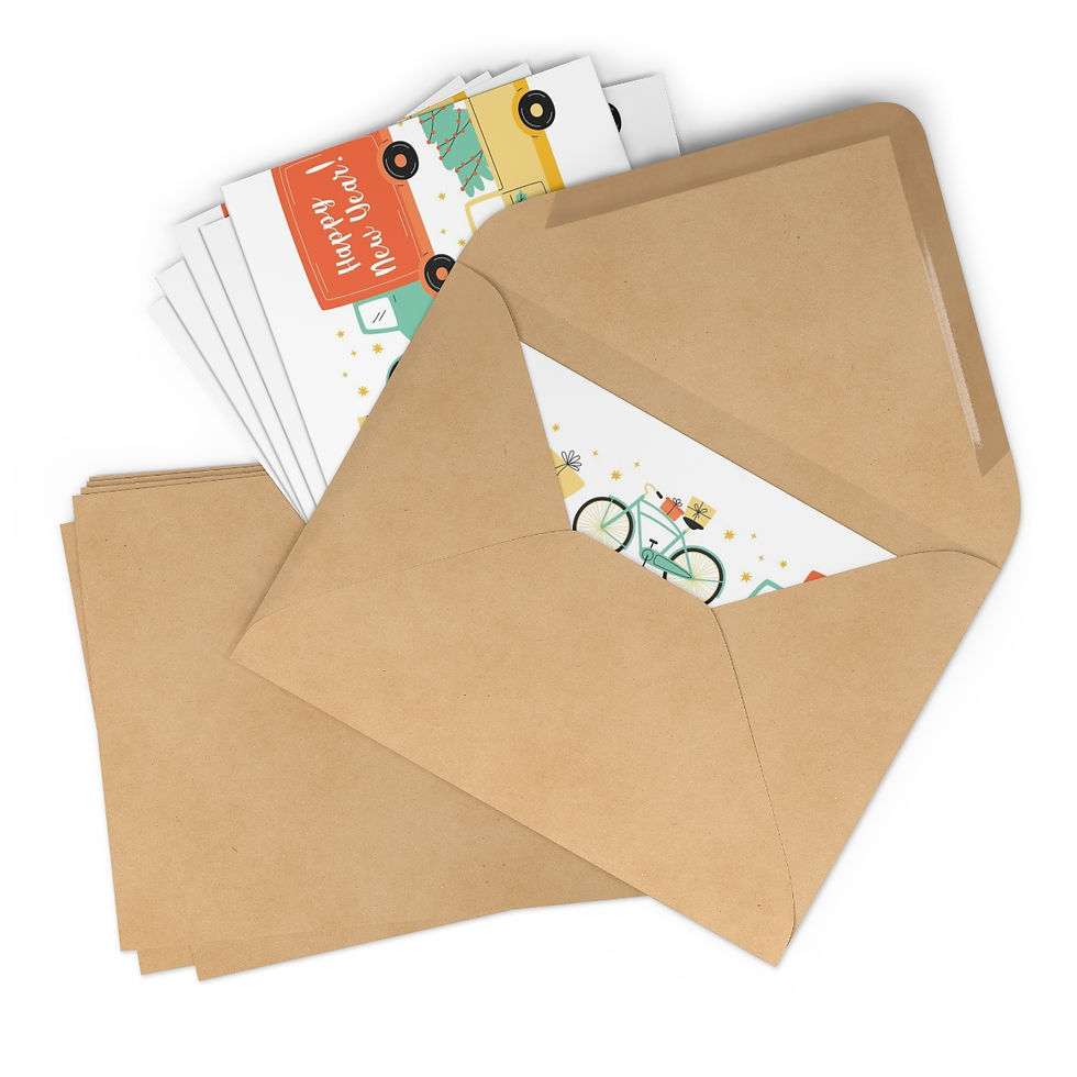 Thumbnail: Greeting Cards (7 pcs)