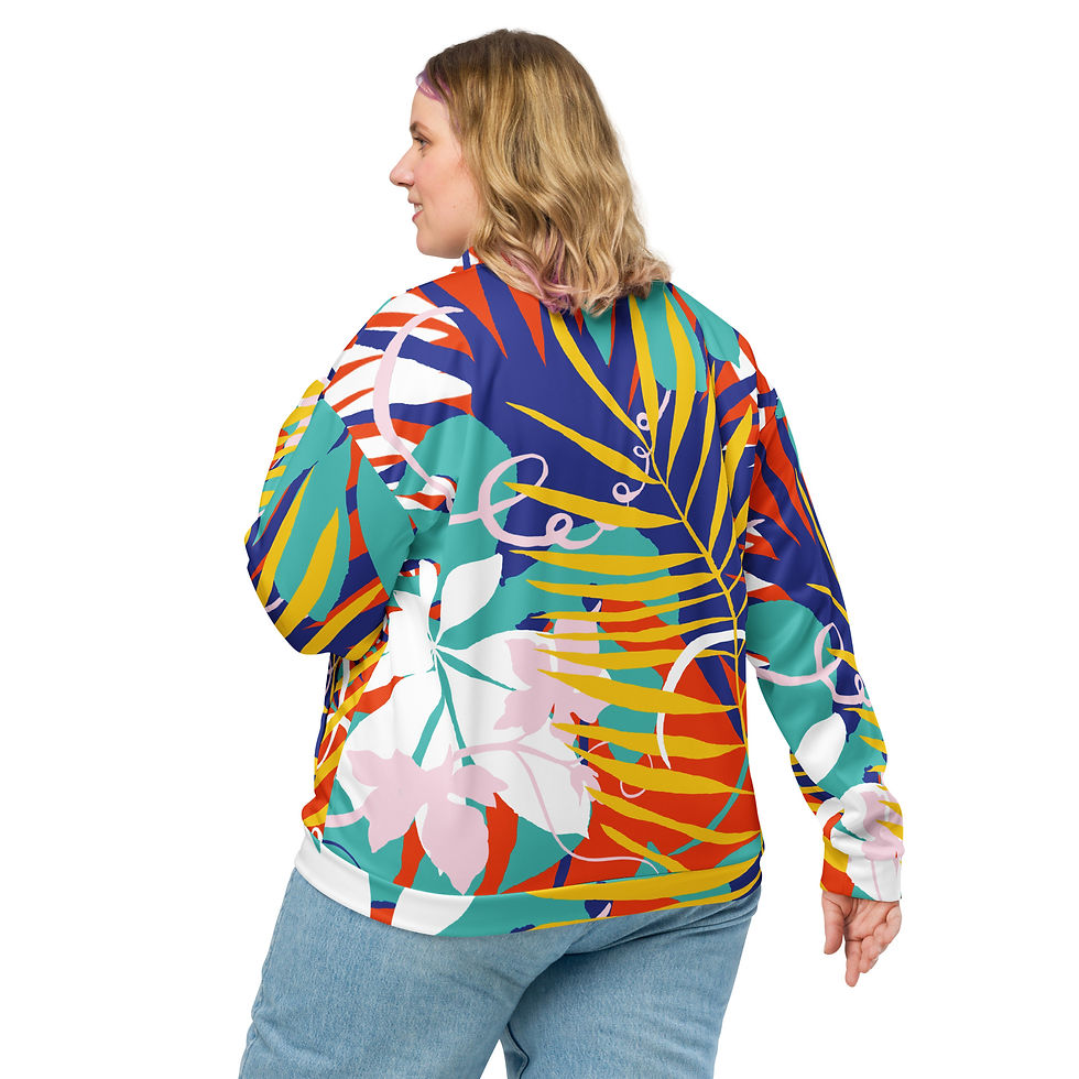 Thumbnail: Unisex Bomber Jacket