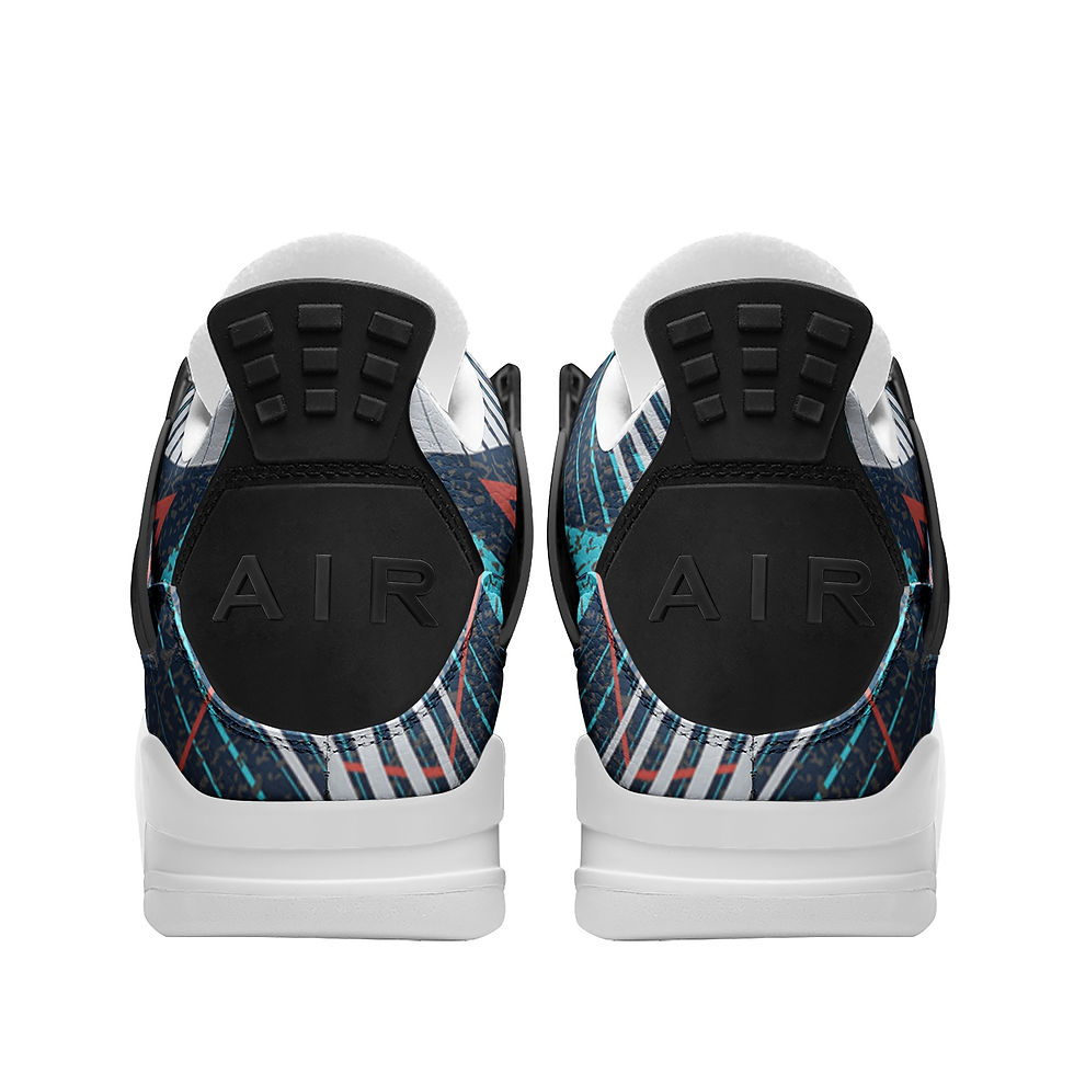 Thumbnail: Unisex Non Slip Lace Up Breathable Fashion Sneakers