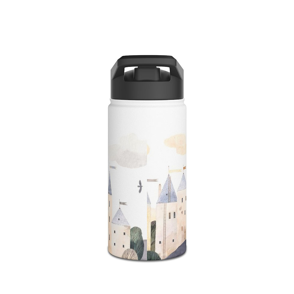 Thumbnail: Stainless Steel Water Bottle, Standard Lid