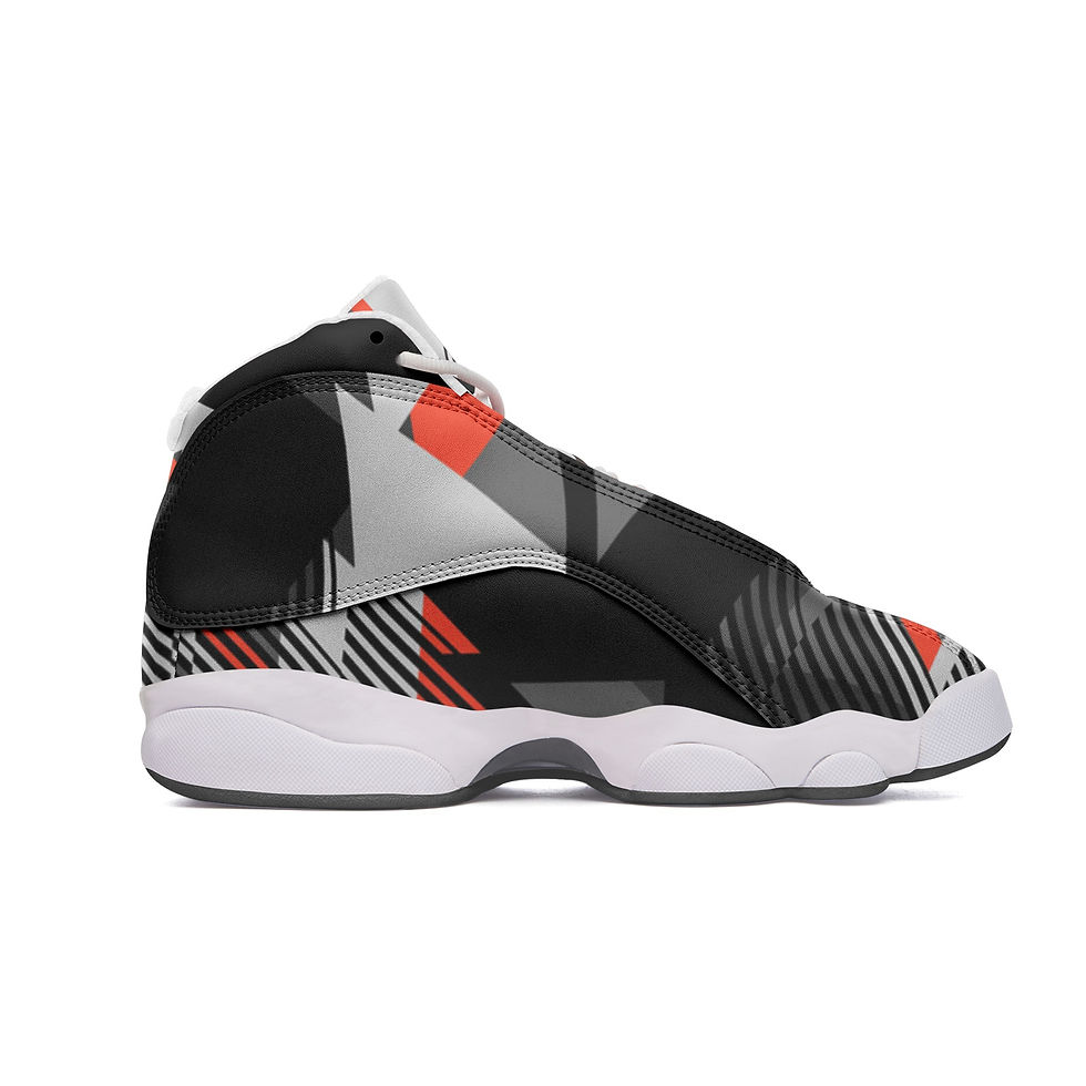 Thumbnail: Unisex High Top Leather Sneakers