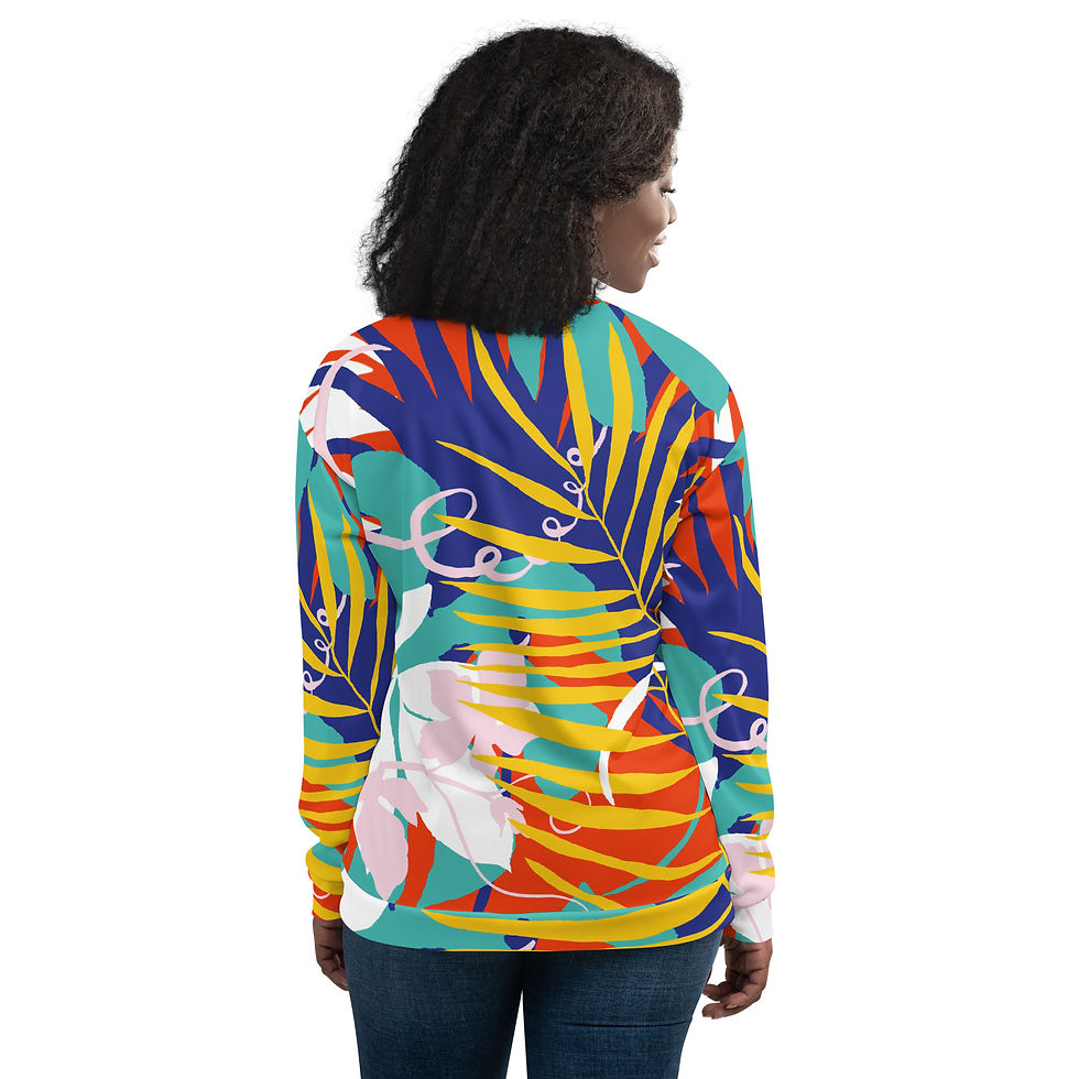 Thumbnail: Unisex Bomber Jacket