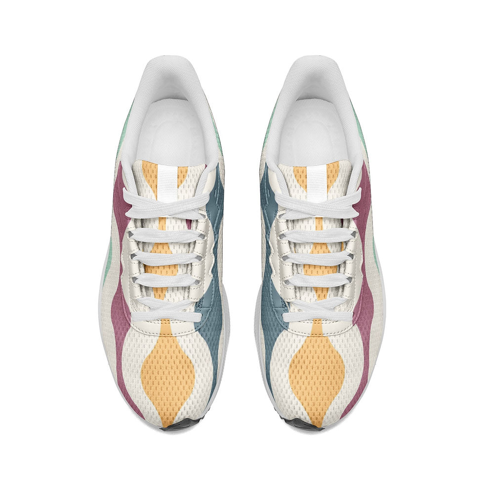 Thumbnail: Unisex Mesh Tech Performance Running Shoes