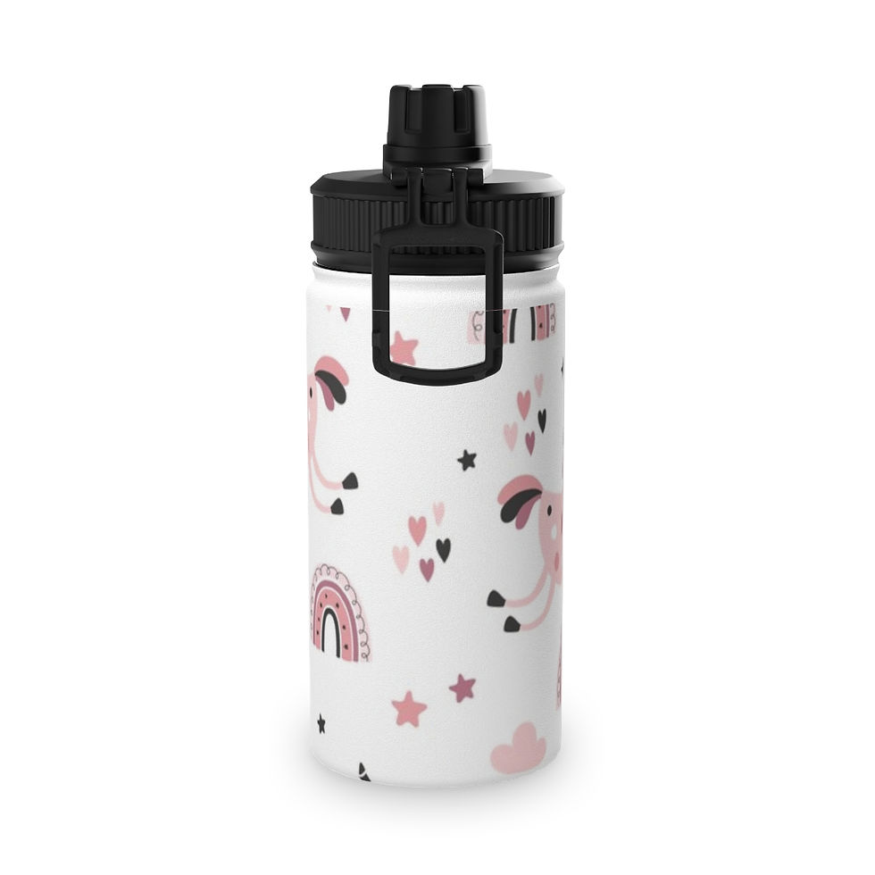 Thumbnail: Stainless Steel Water Bottle, Sports Lid