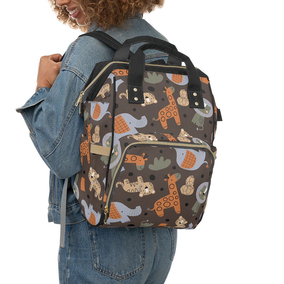 Thumbnail: Multifunctional Diaper Backpack