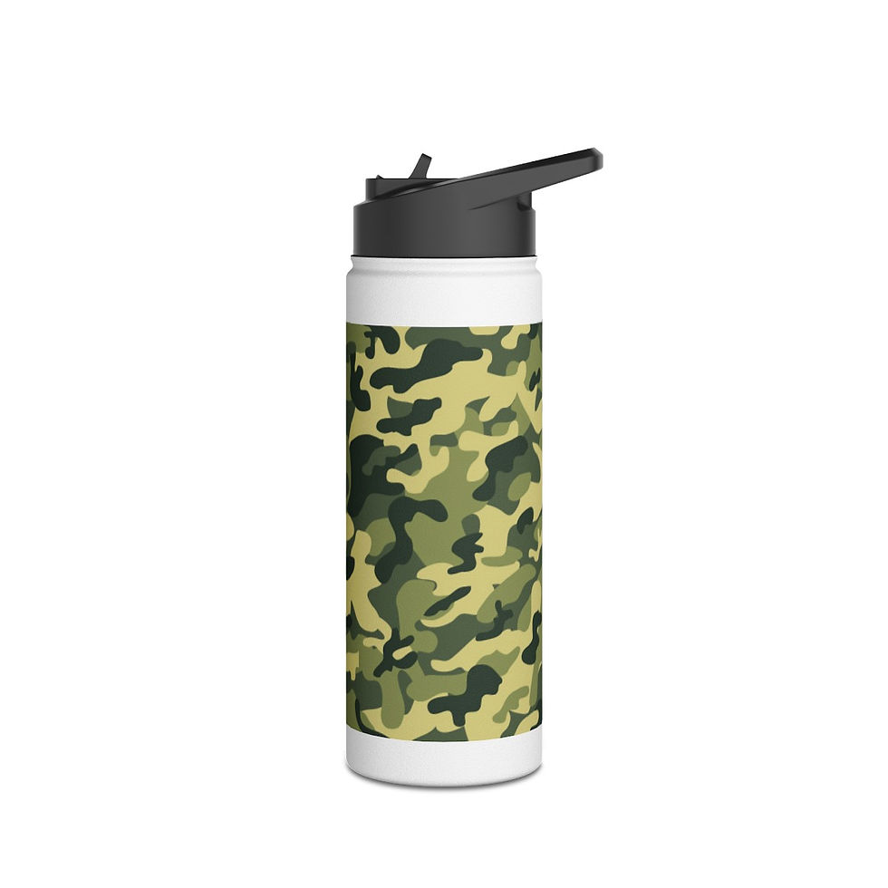 Thumbnail: Stainless Steel Water Bottle, Standard Lid