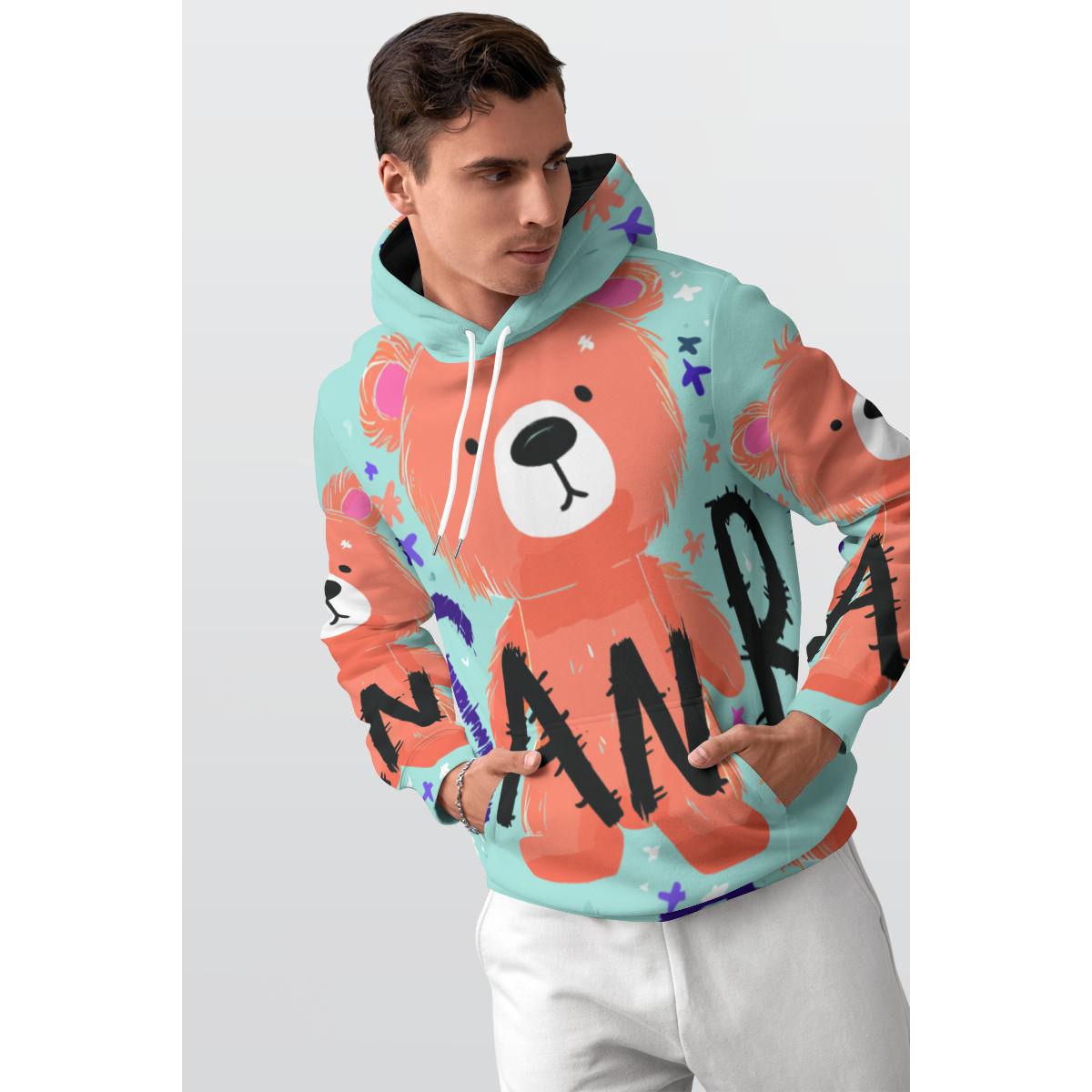 All-Over Print unisex Thicken Pullover Hoodie