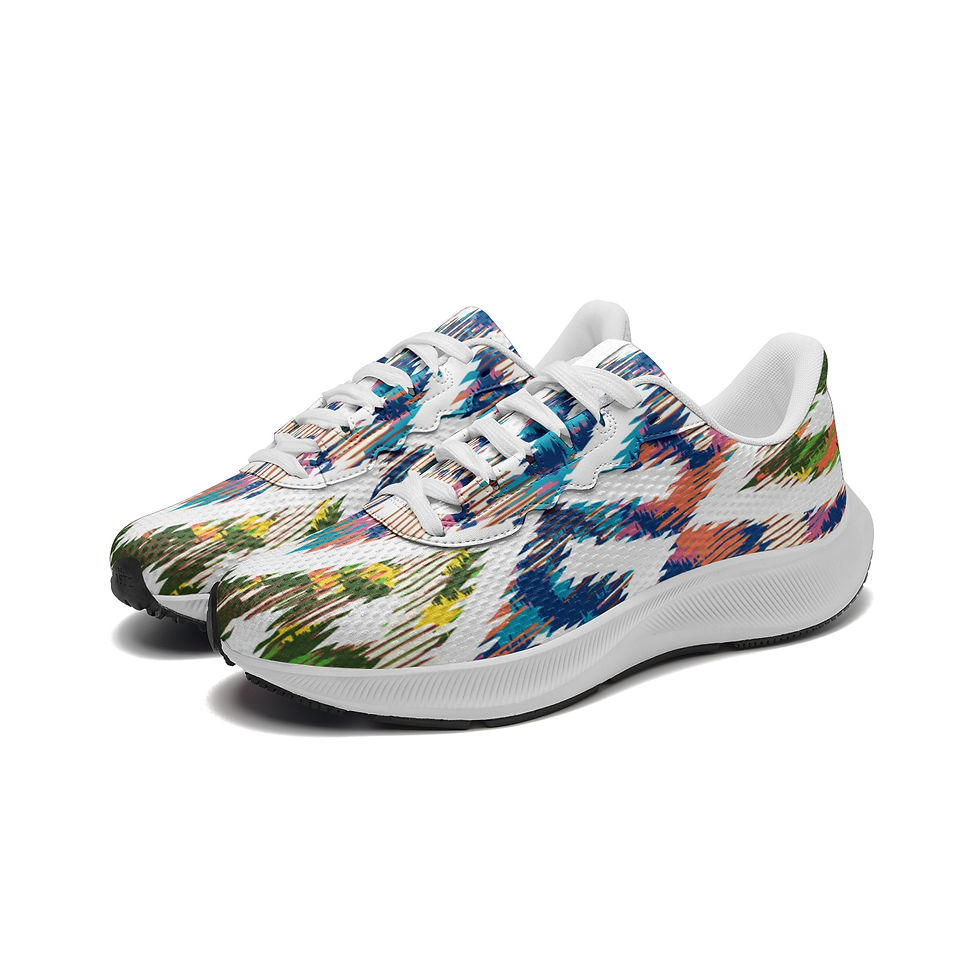 Thumbnail: Unisex Mesh Tech Performance Running Shoes