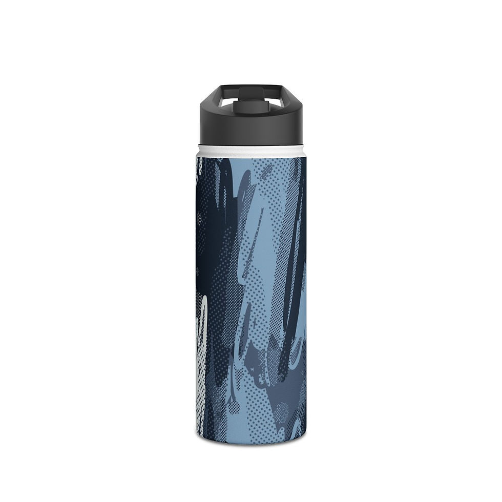 Thumbnail: Stainless Steel Water Bottle, Standard Lid