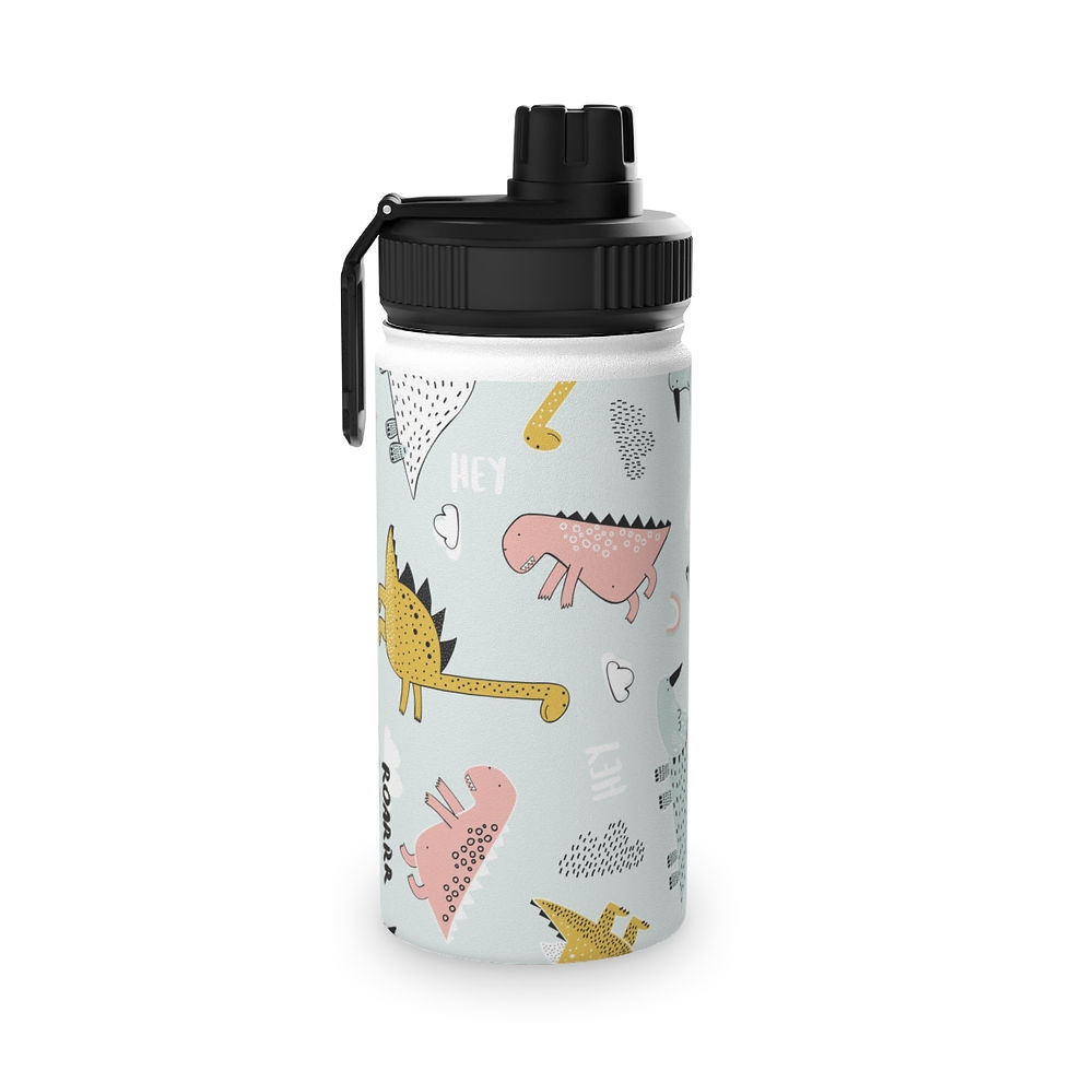 Thumbnail: Stainless Steel Water Bottle, Sports Lid