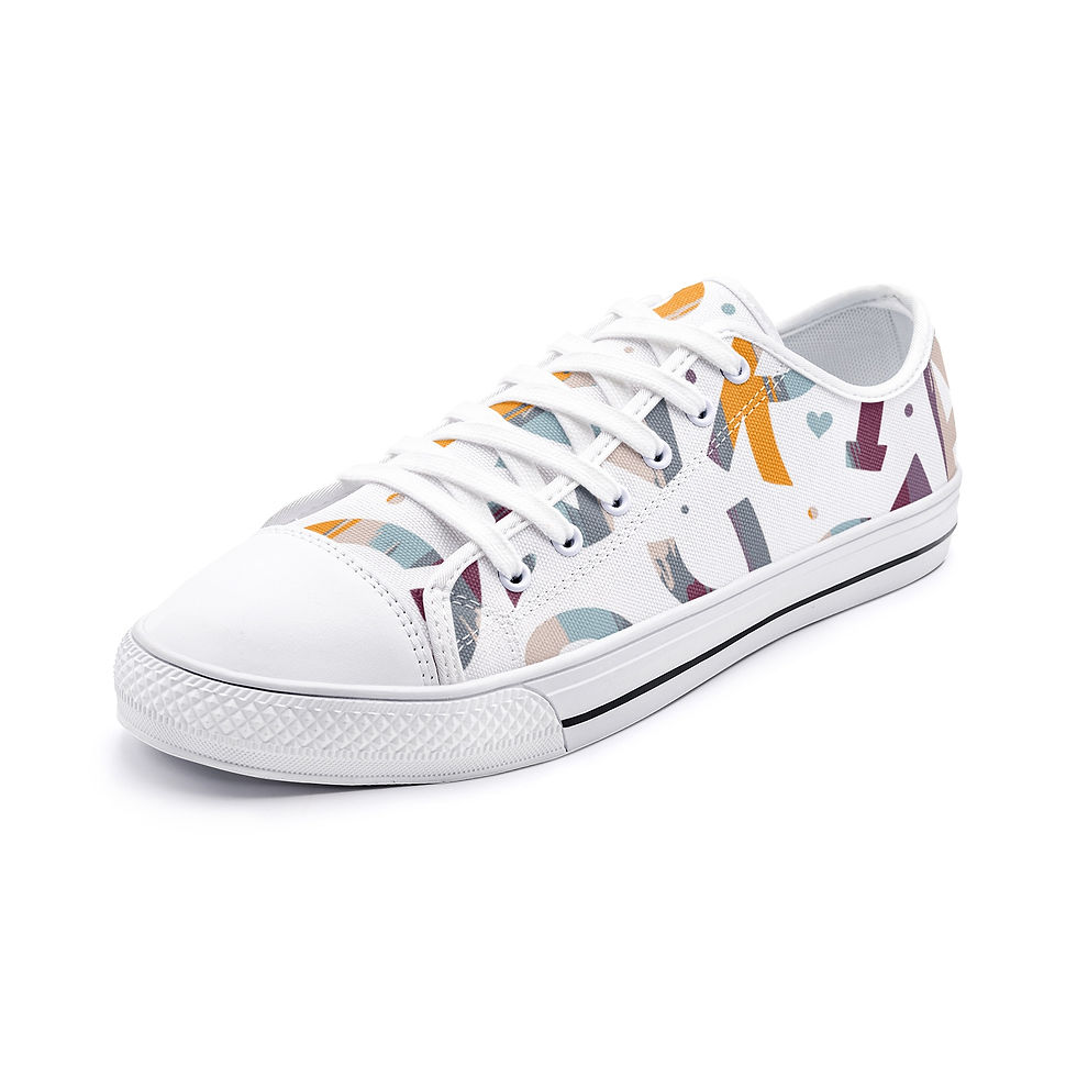Thumbnail: Unisex Low Top Canvas Shoes