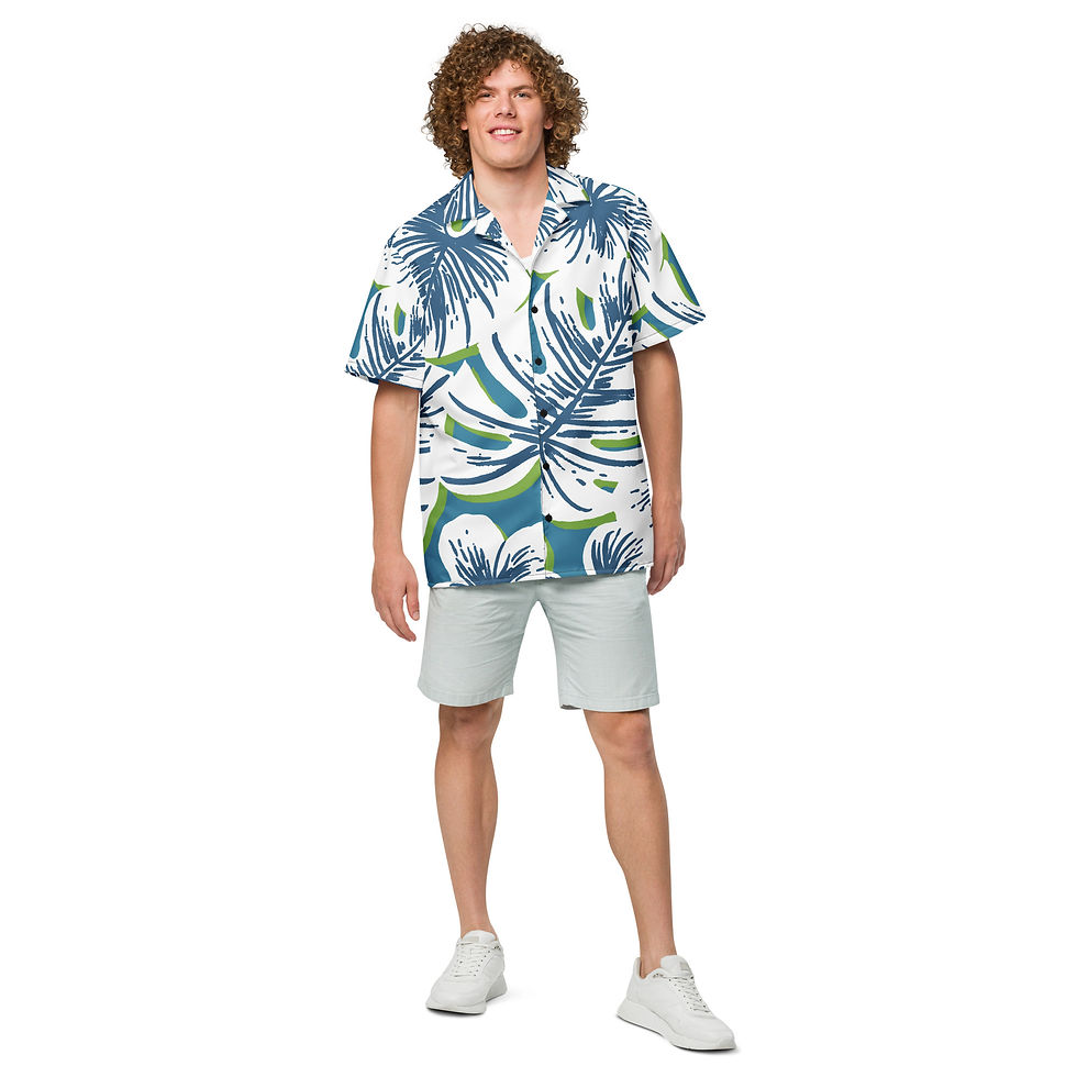 Thumbnail: Unisex button shirt