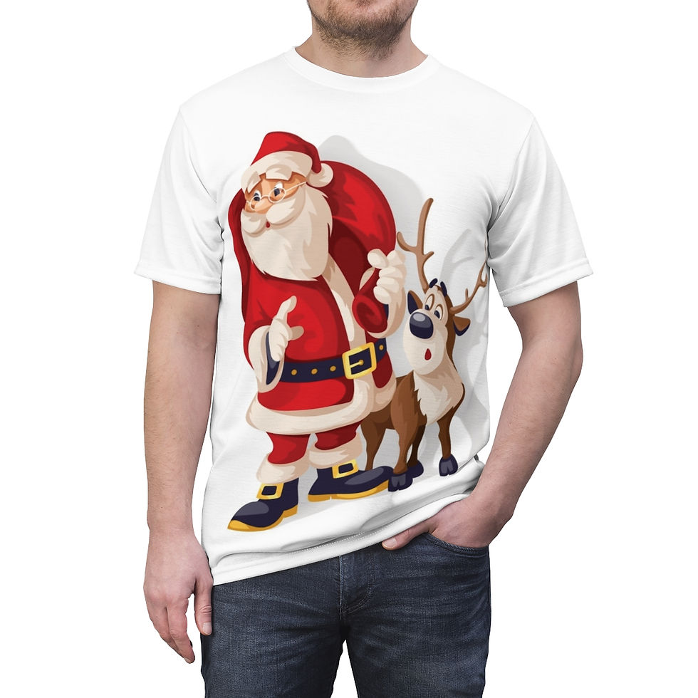 Thumbnail: Unisex Cut & Sew Tee (AOP)