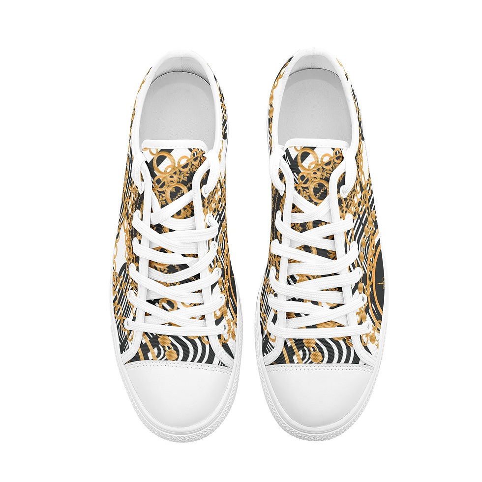 Thumbnail: Unisex Low Top Canvas Shoes