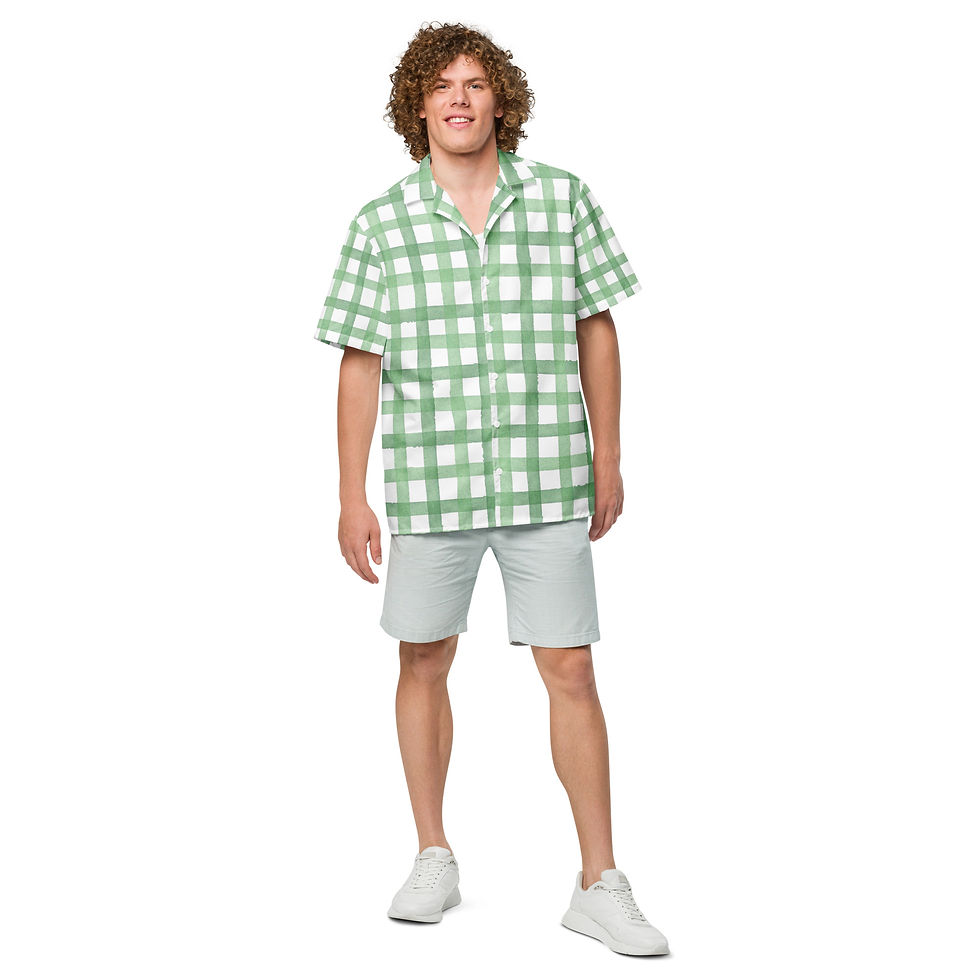 Thumbnail: Unisex button shirt