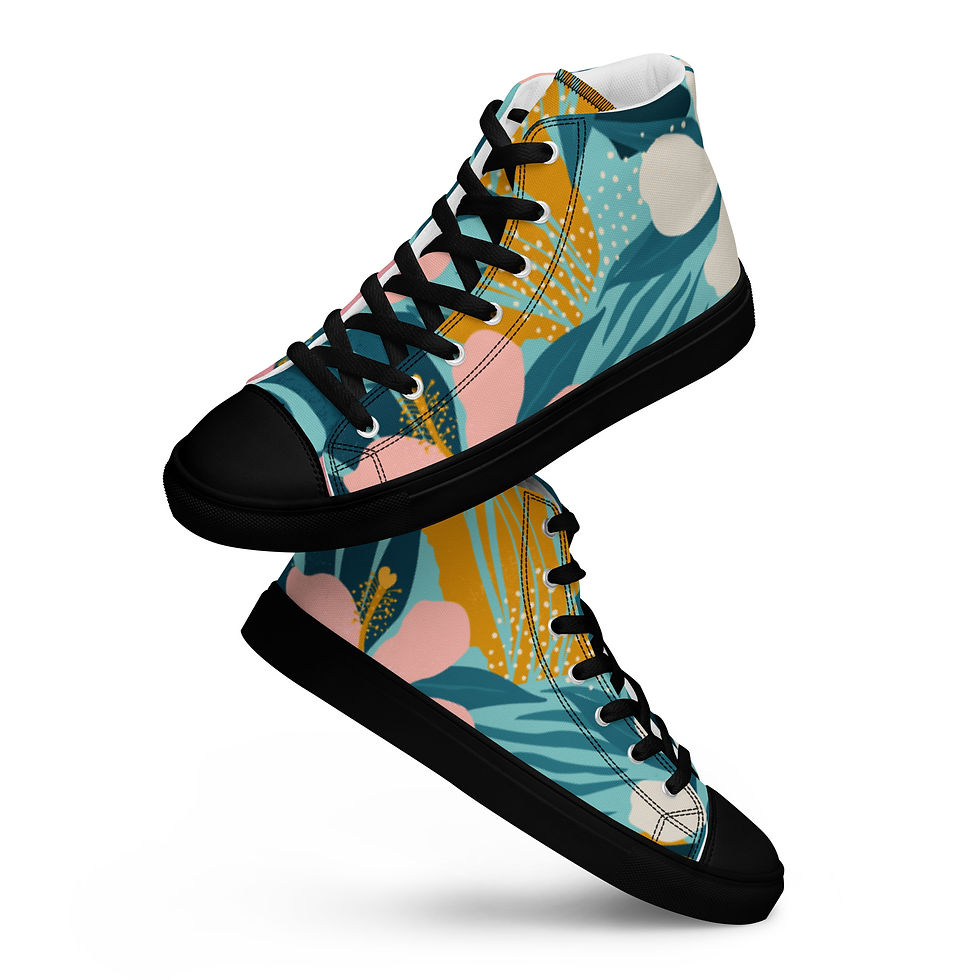 Thumbnail: Women’s high top canvas shoes