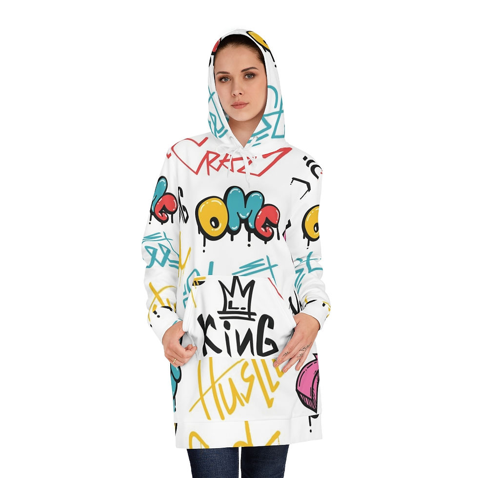 Thumbnail: Women's Hoodie Dress (AOP)