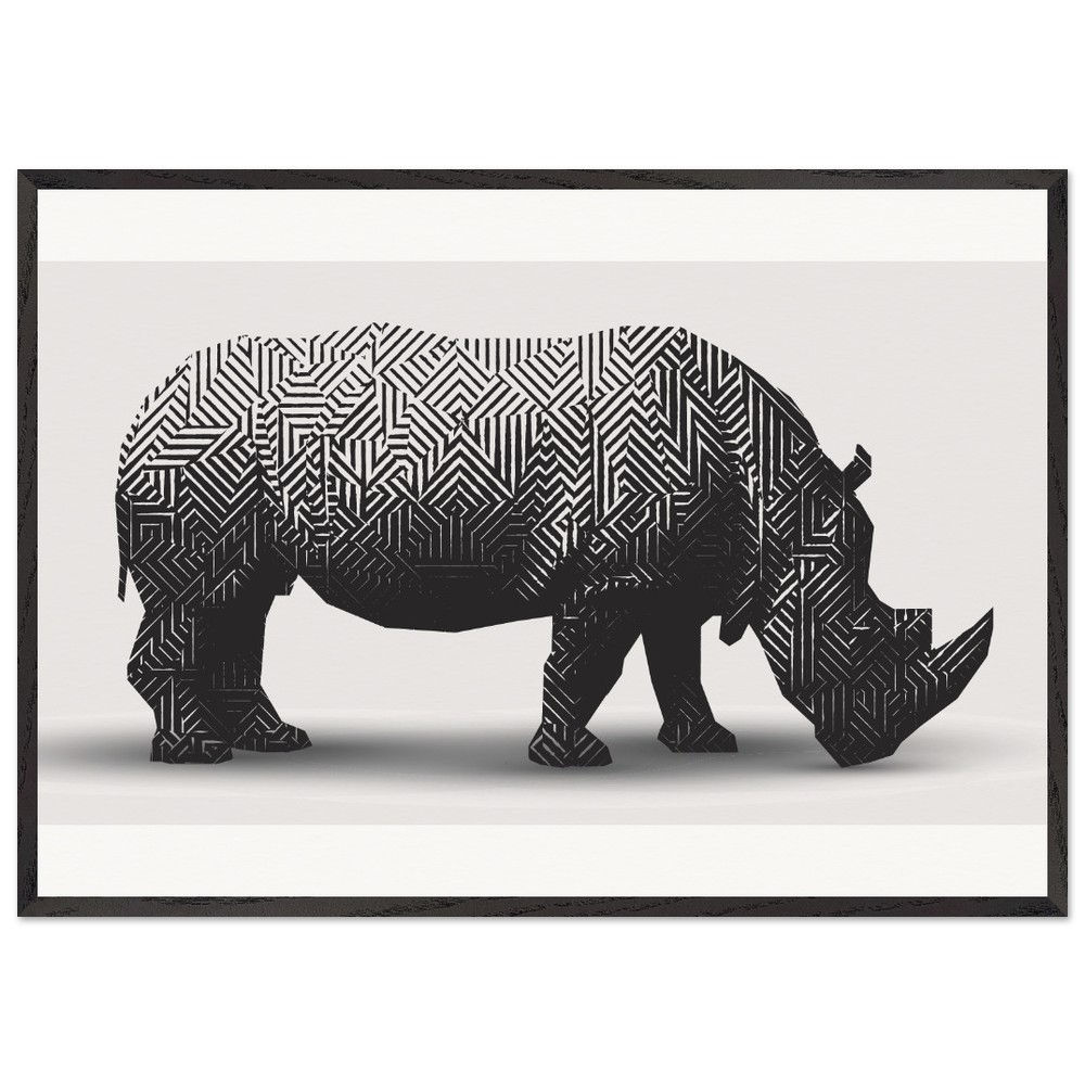 Premium Wooden Framed Poster With Museum-Quality Matte Paper