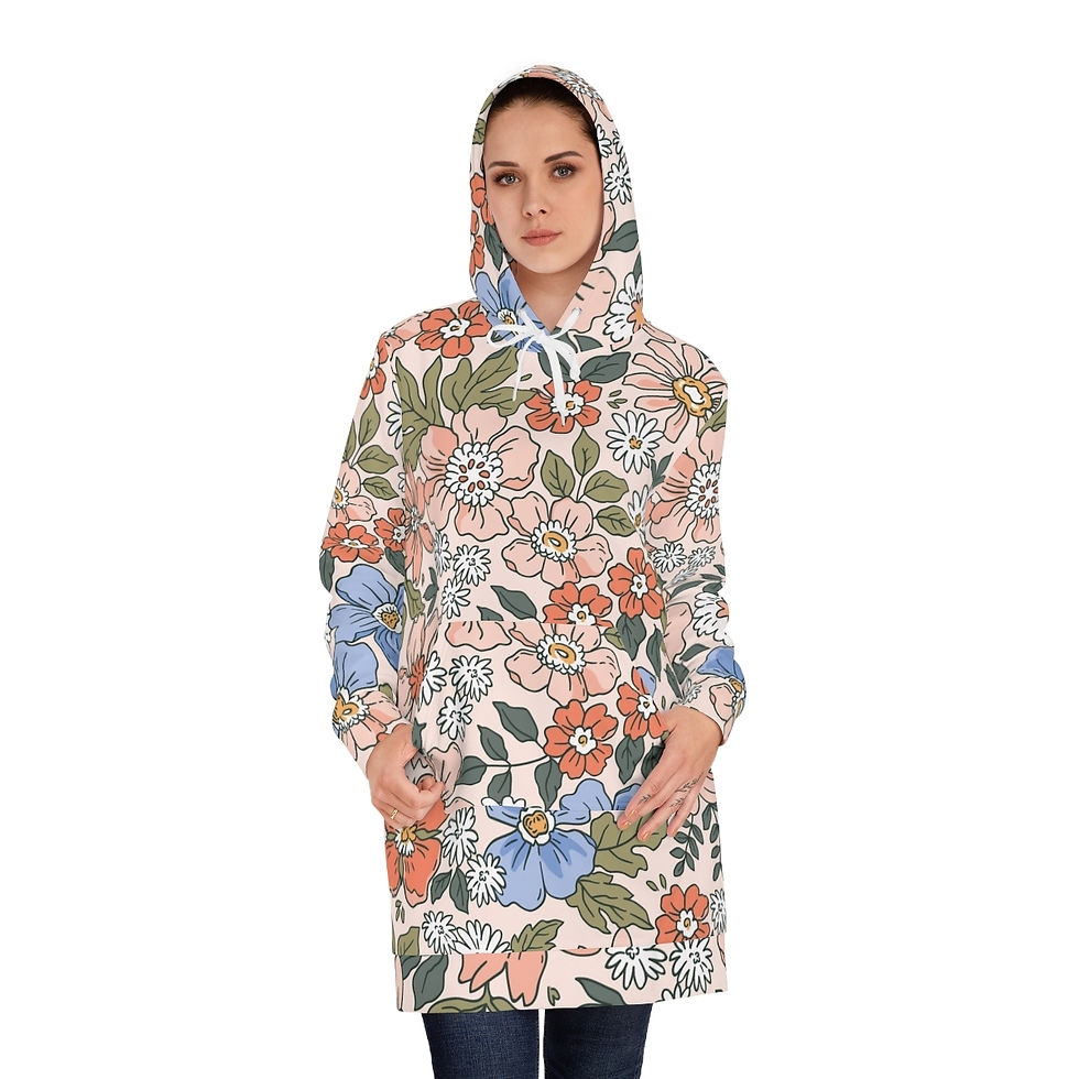 Thumbnail: Women's Hoodie Dress (AOP)