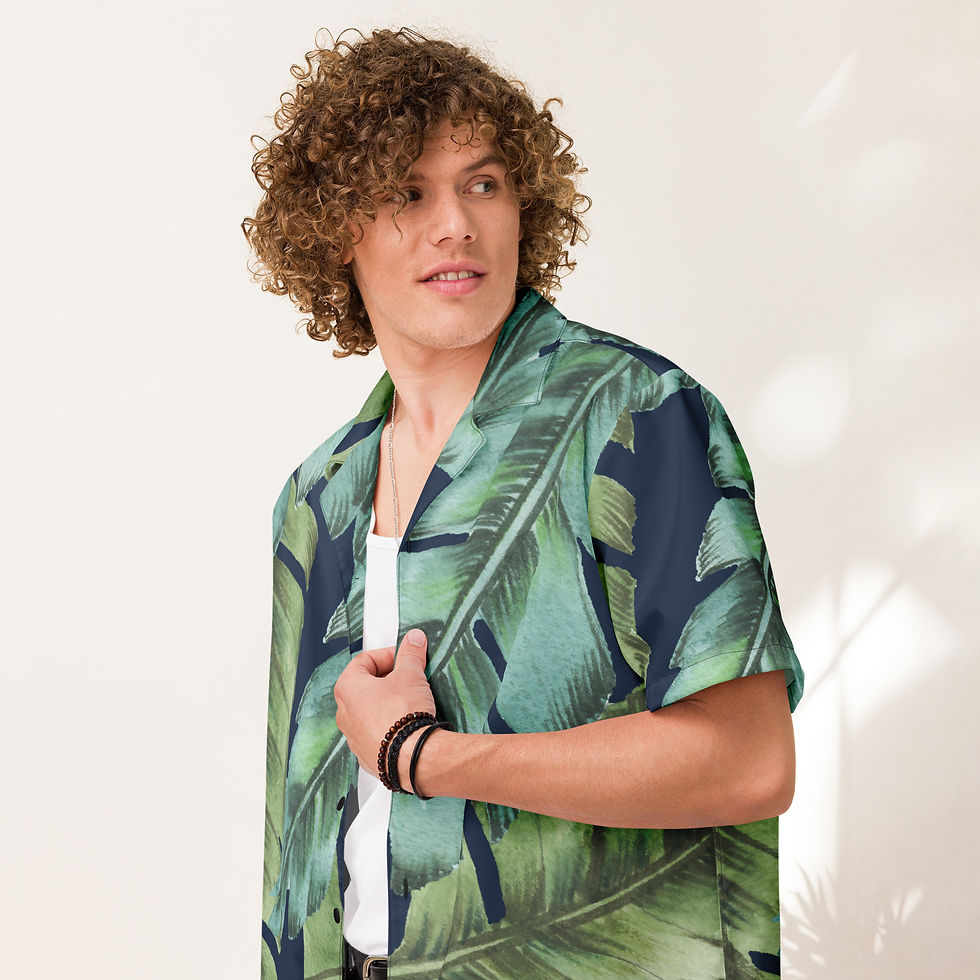 Thumbnail: Unisex button shirt