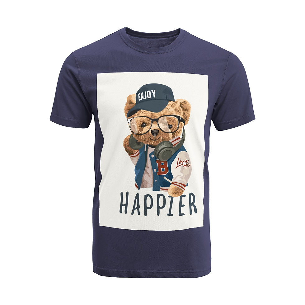 Thumbnail: Unisex Short Sleeve Crew Neck Cotton Jersey T-Shirt