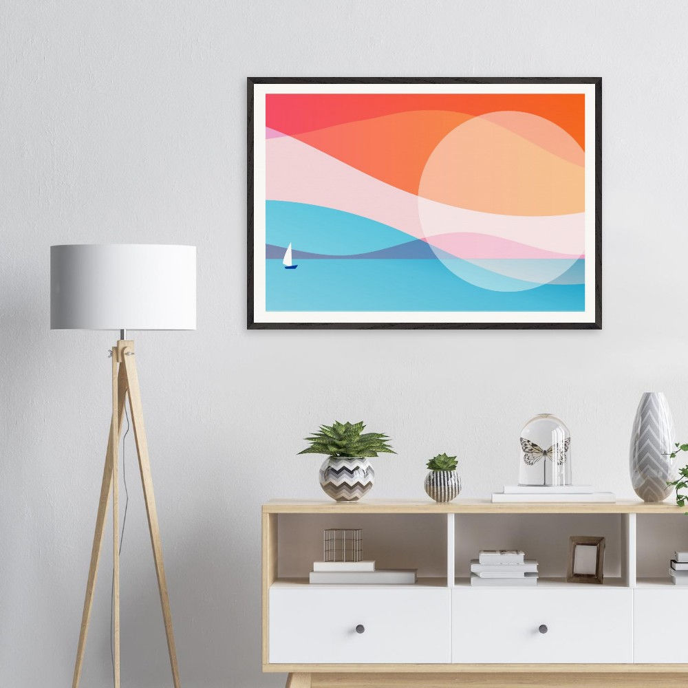 Premium Wooden Framed Poster With Museum-Quality Matte Paper