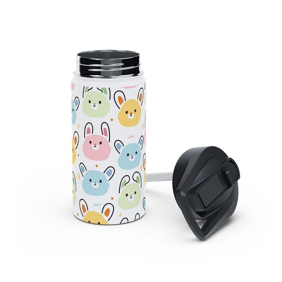 Thumbnail: Stainless Steel Water Bottle, Standard Lid