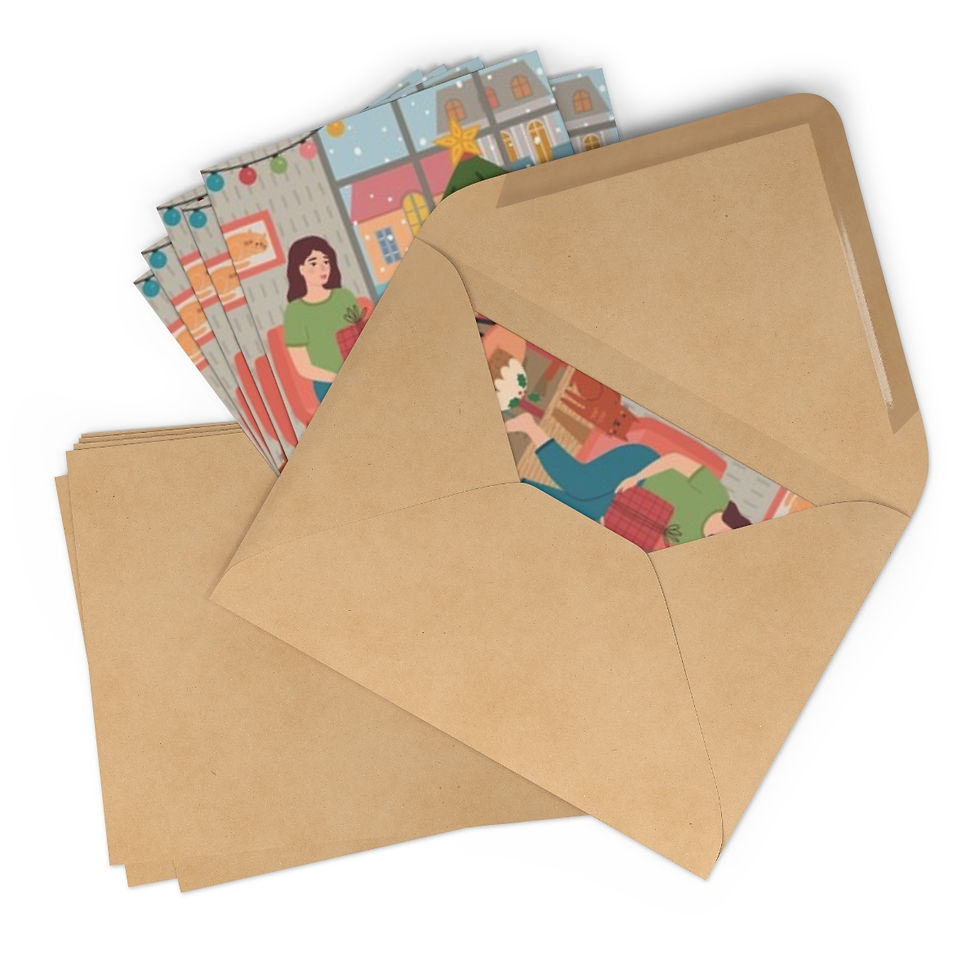 Thumbnail: Greeting Cards (7 pcs)