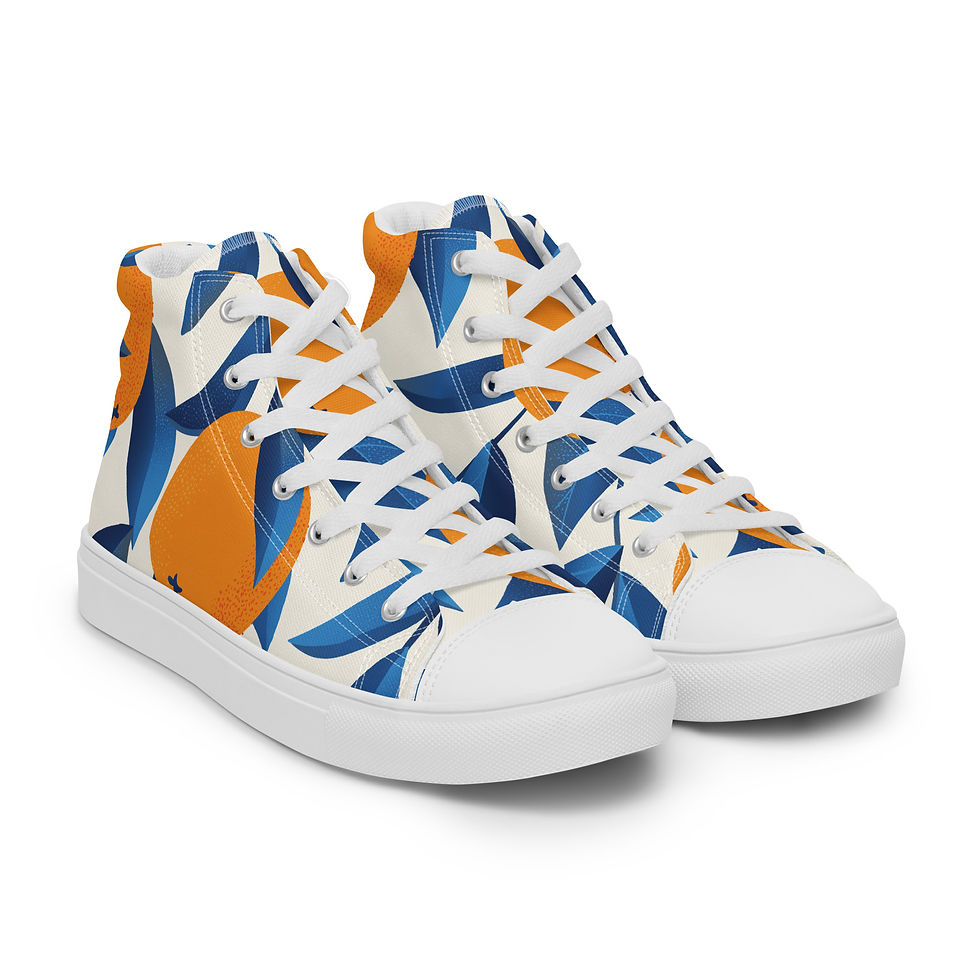 Thumbnail: Women’s high top canvas shoes