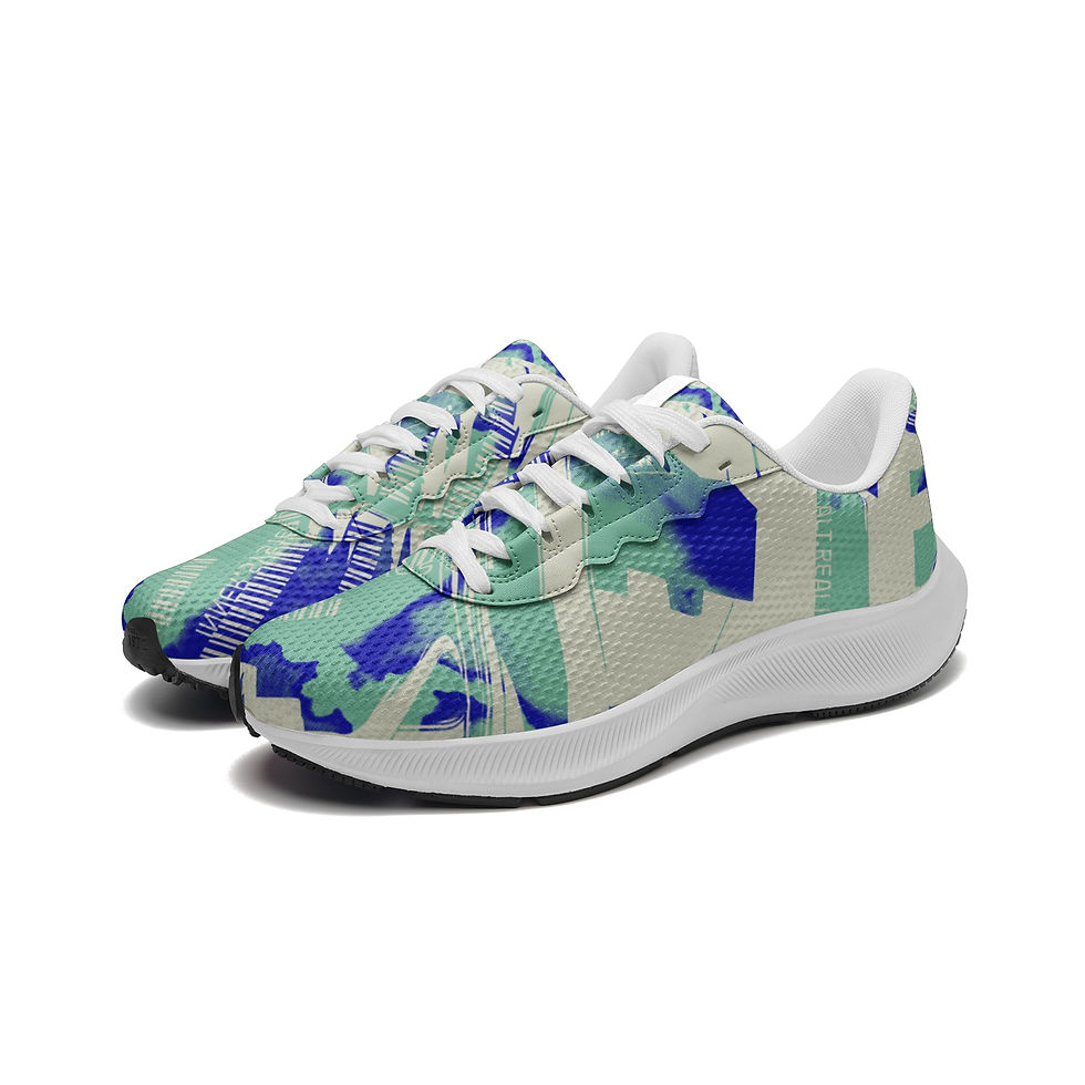 Thumbnail: Unisex Mesh Tech Performance Running Shoes