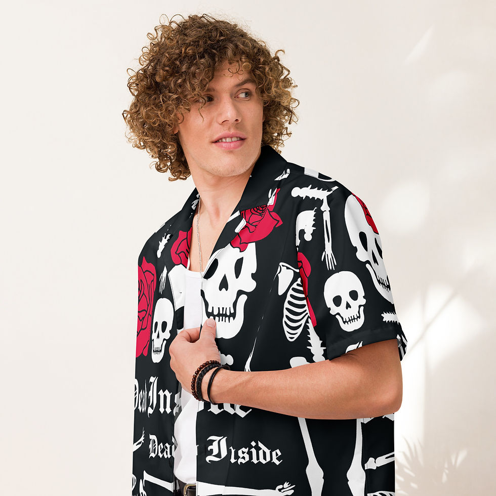 Thumbnail: Unisex button shirt