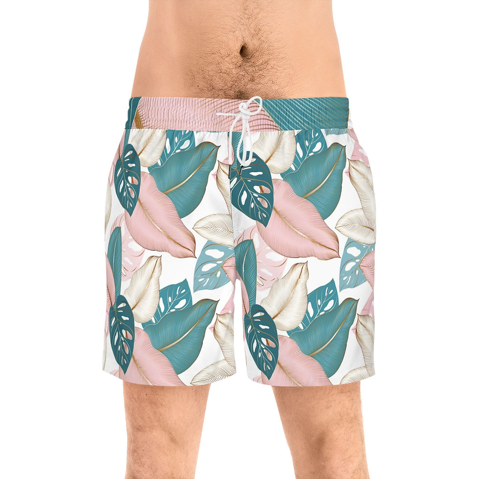 Thumbnail: Men's Mid-Length Swim Shorts (AOP)