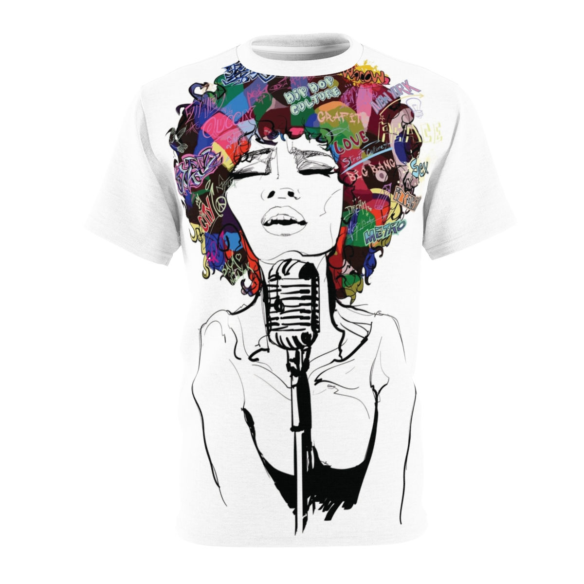 Unisex Cut & Sew Tee (AOP)
