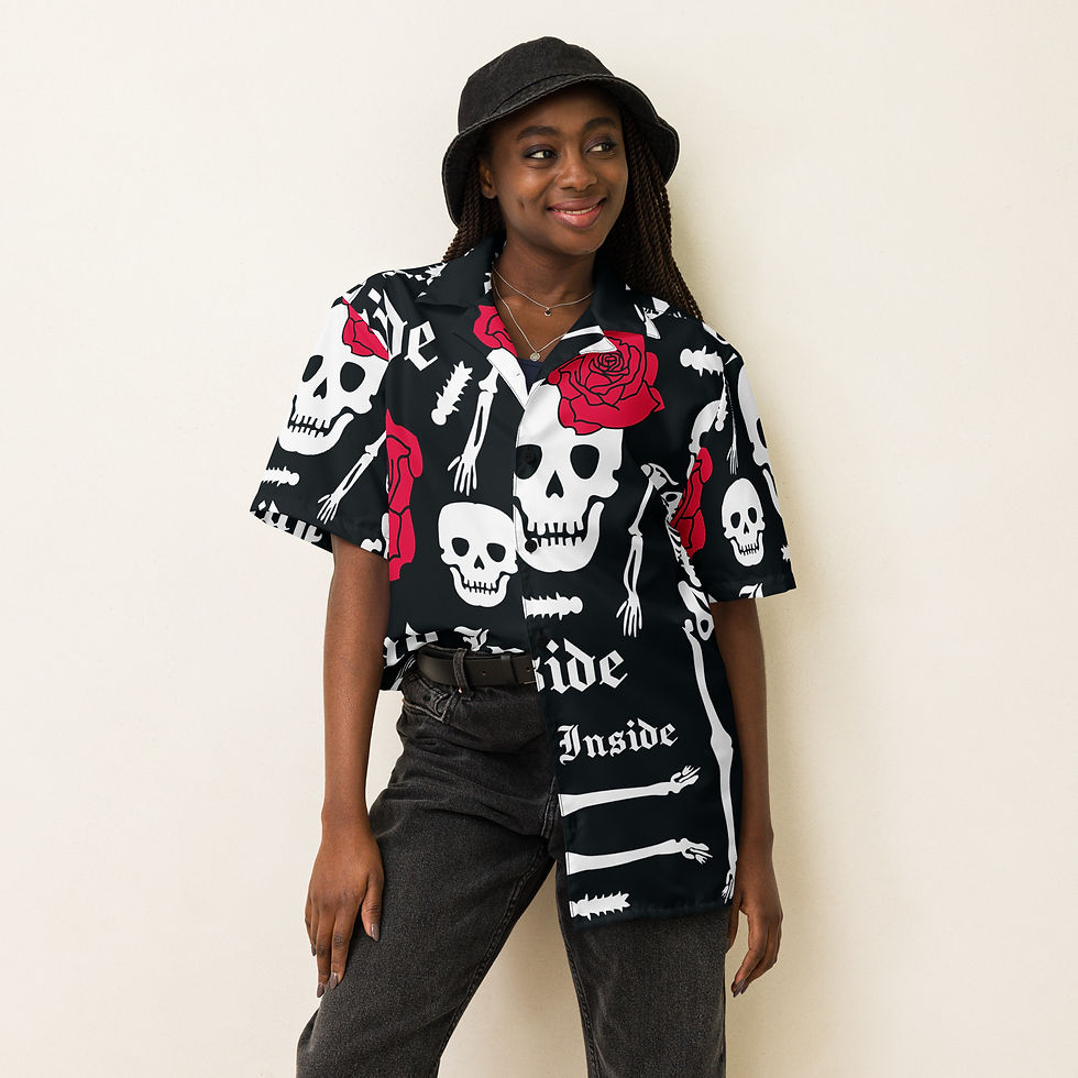 Thumbnail: Unisex button shirt