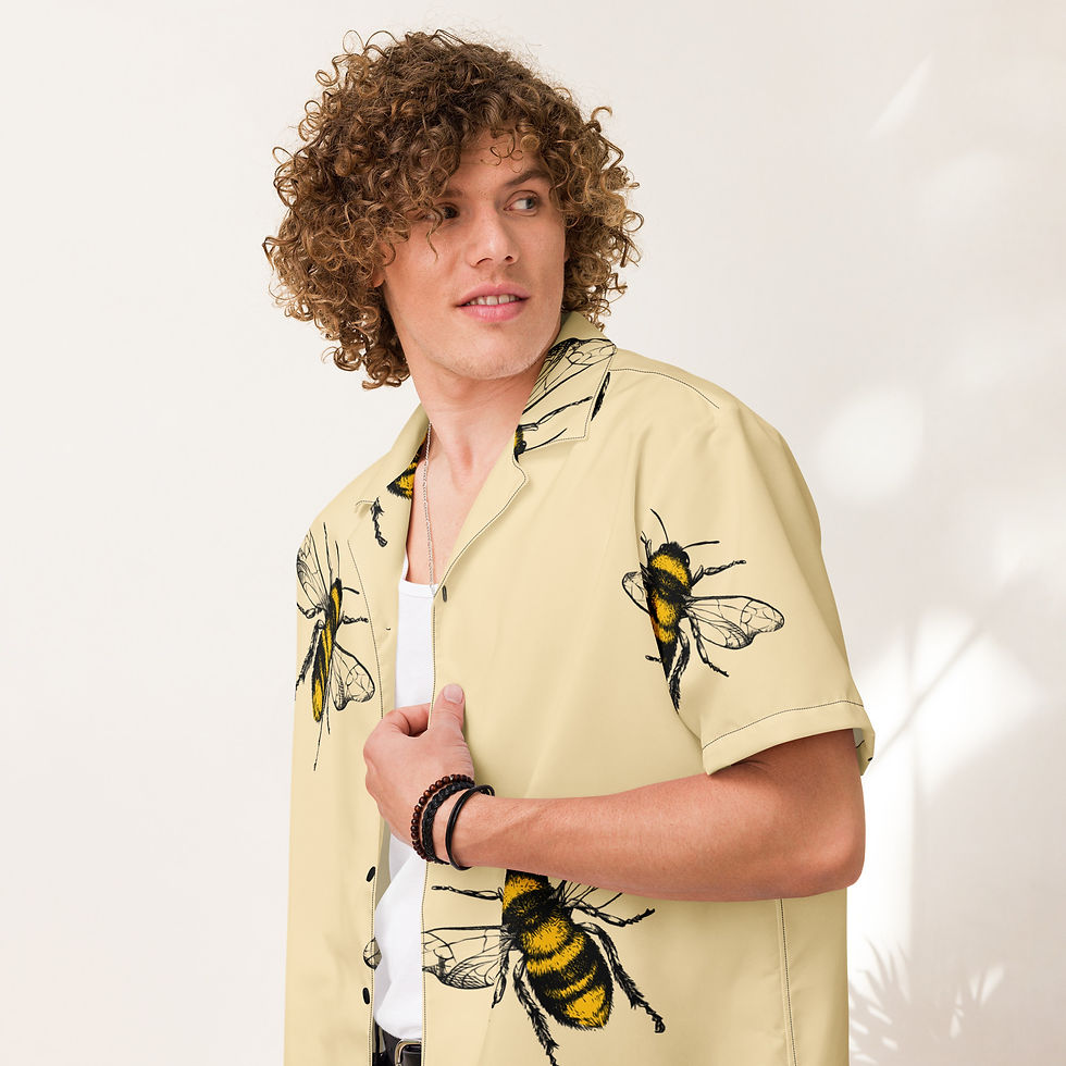 Thumbnail: Unisex button shirt