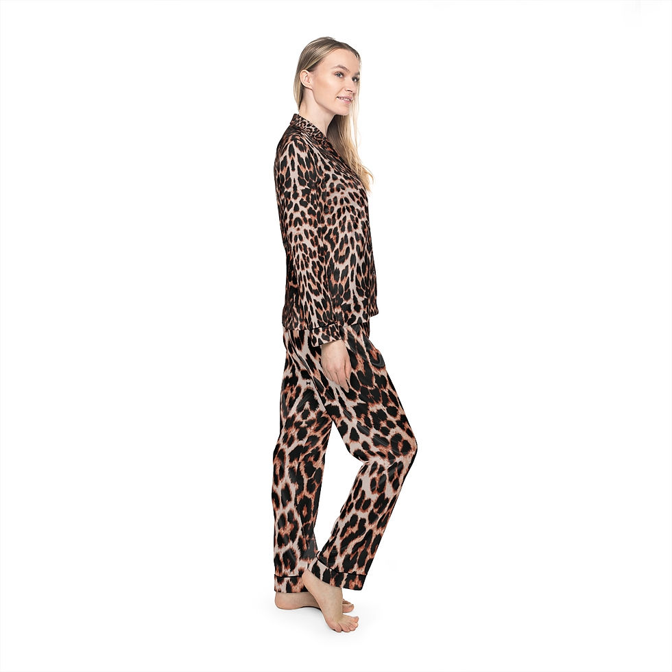Thumbnail: Women's Satin Pajamas (AOP)