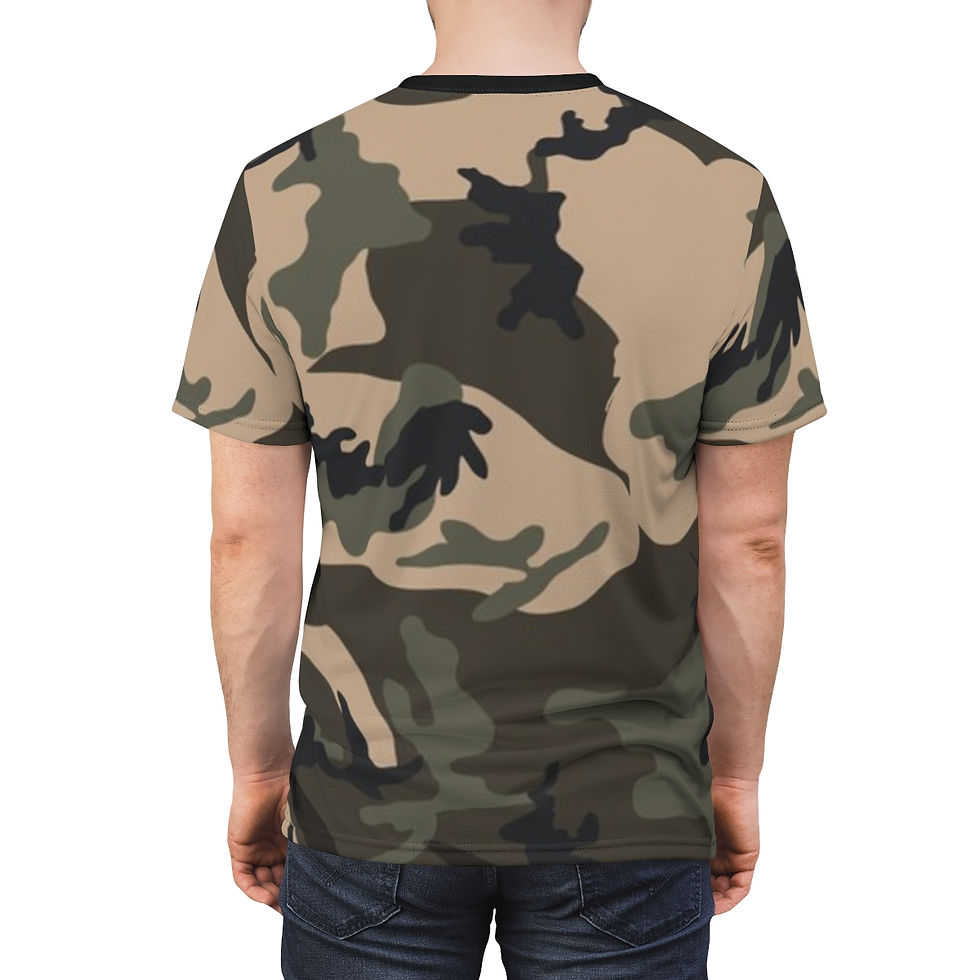 Thumbnail: Unisex Cut & Sew Tee (AOP)