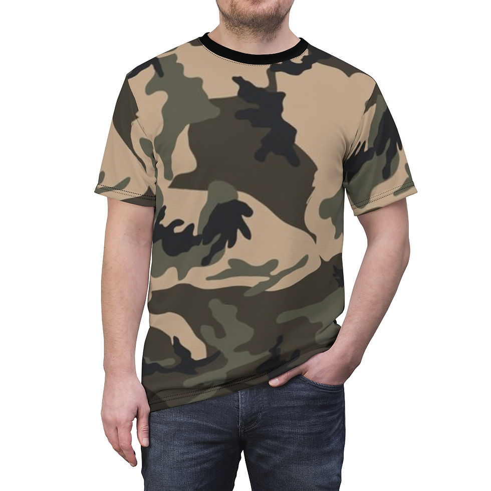 Thumbnail: Unisex Cut & Sew Tee (AOP)