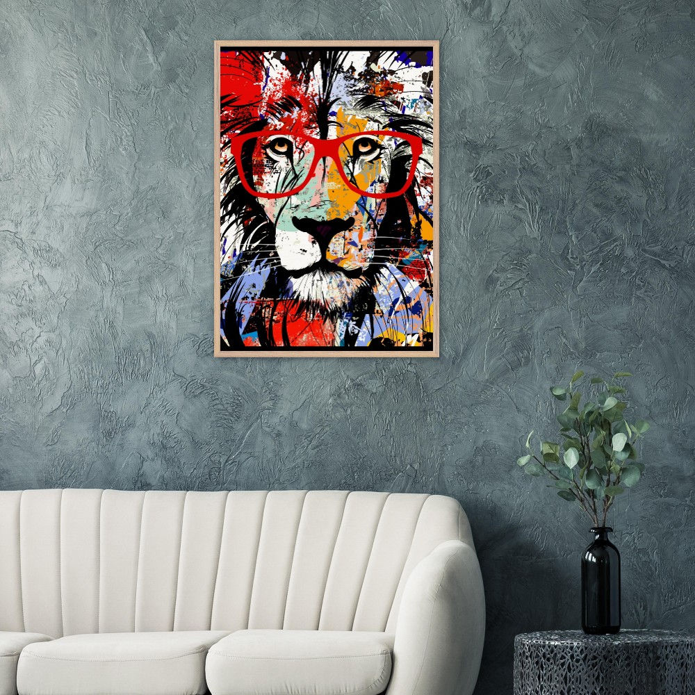 Premium Wooden Framed Poster With Museum-Quality Matte Paper
