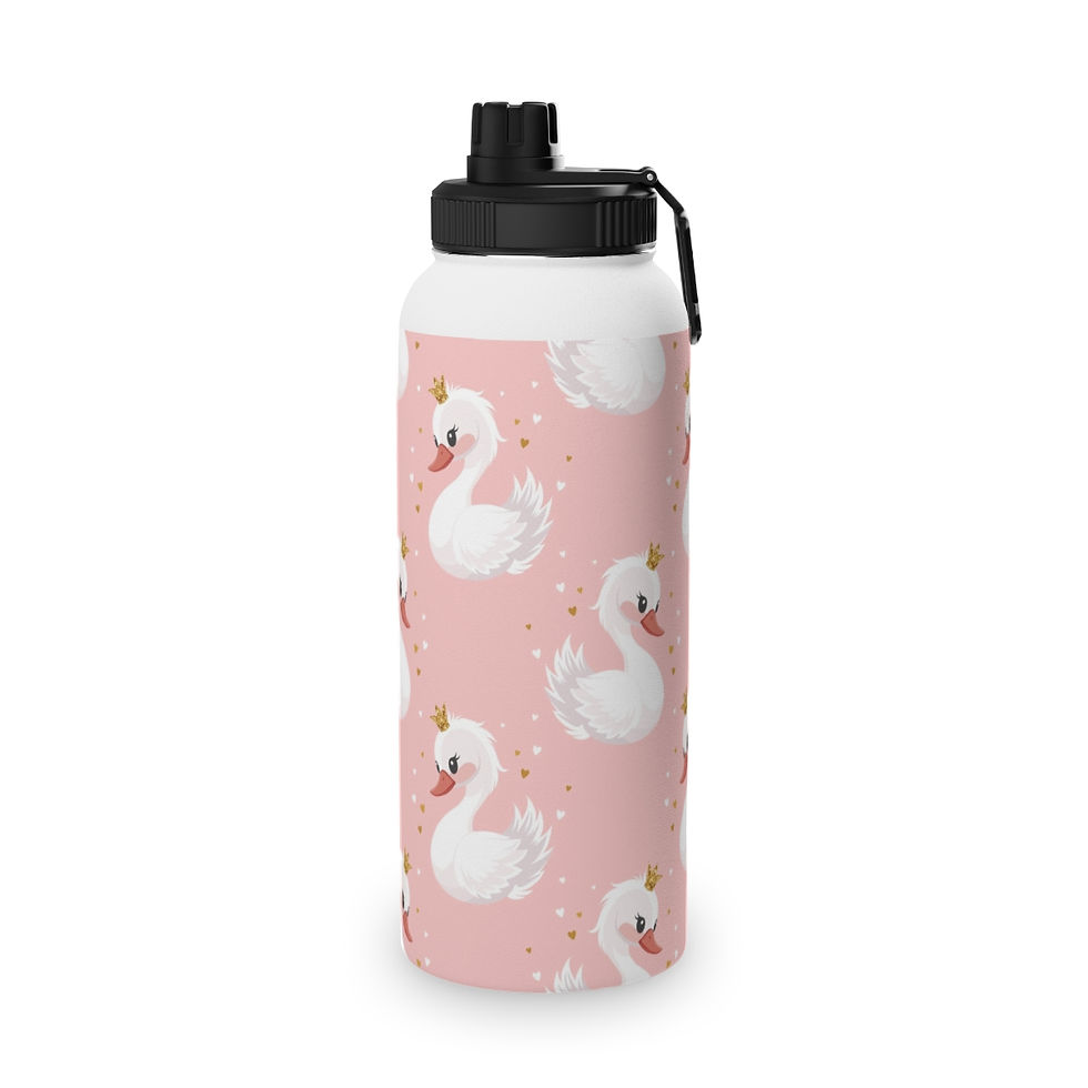 Thumbnail: Stainless Steel Water Bottle, Sports Lid