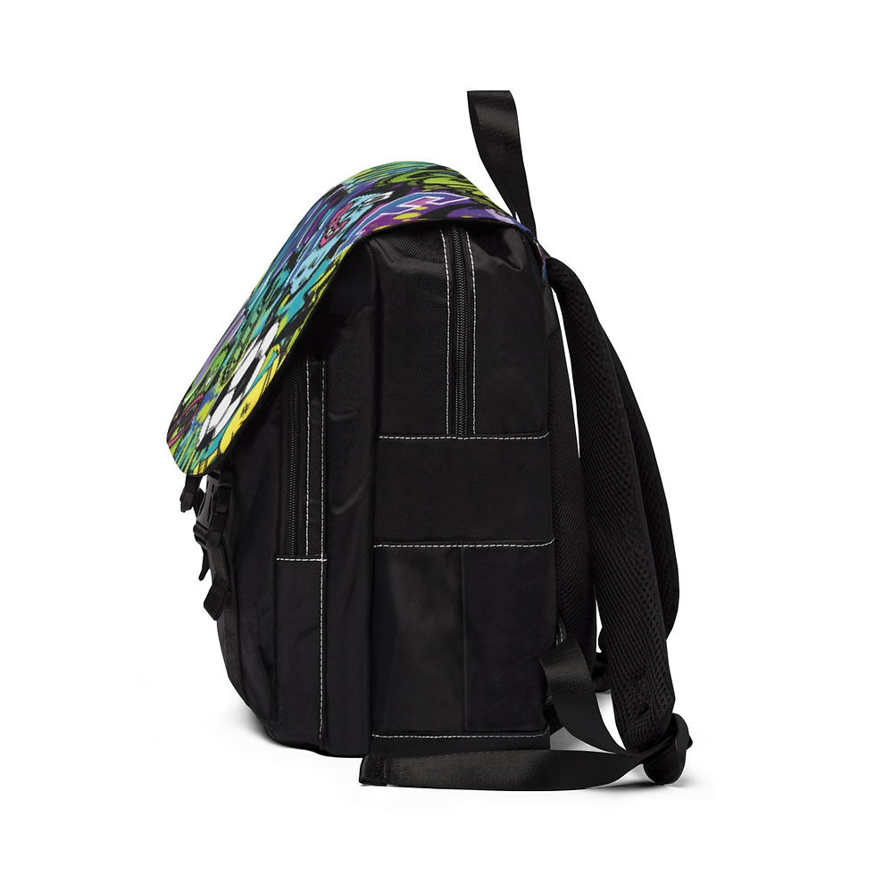 Thumbnail: Unisex Casual Shoulder Backpack