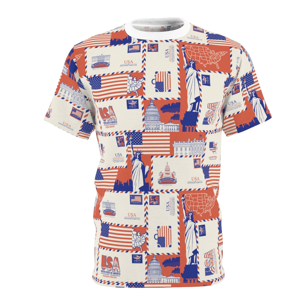 Unisex Cut & Sew Tee (AOP)