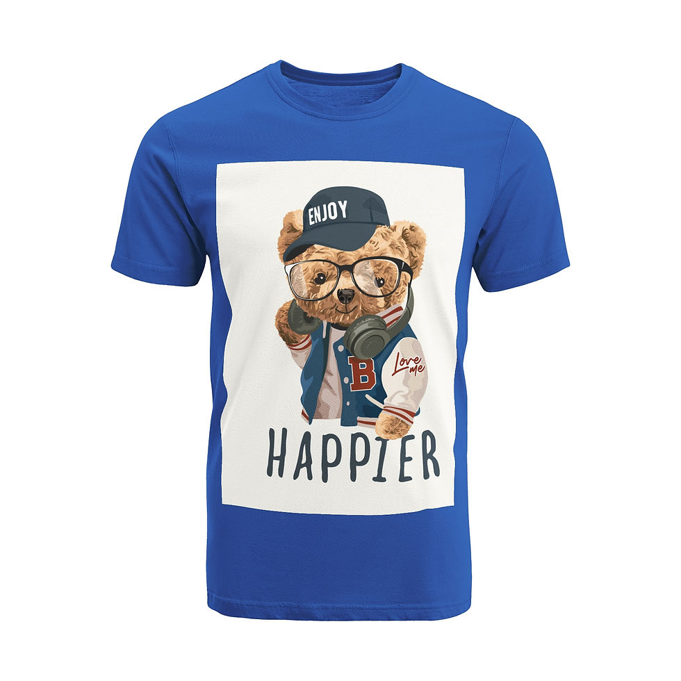 Thumbnail: Unisex Short Sleeve Crew Neck Cotton Jersey T-Shirt