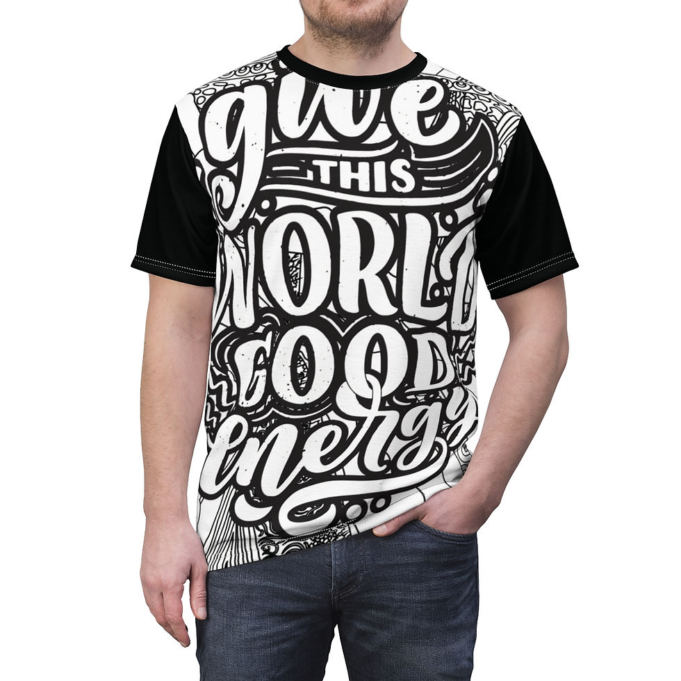 Thumbnail: Unisex Cut & Sew Tee (AOP)