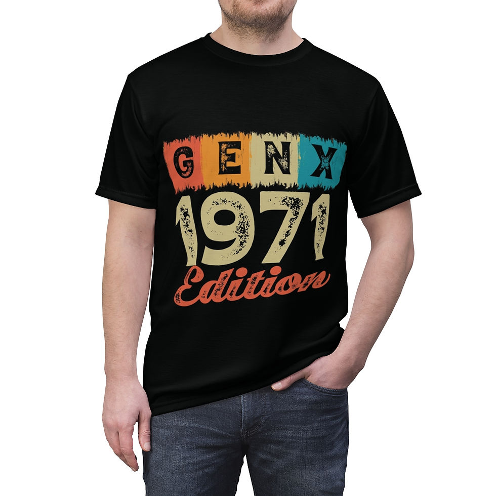 Thumbnail: Unisex Cut & Sew Tee (AOP)