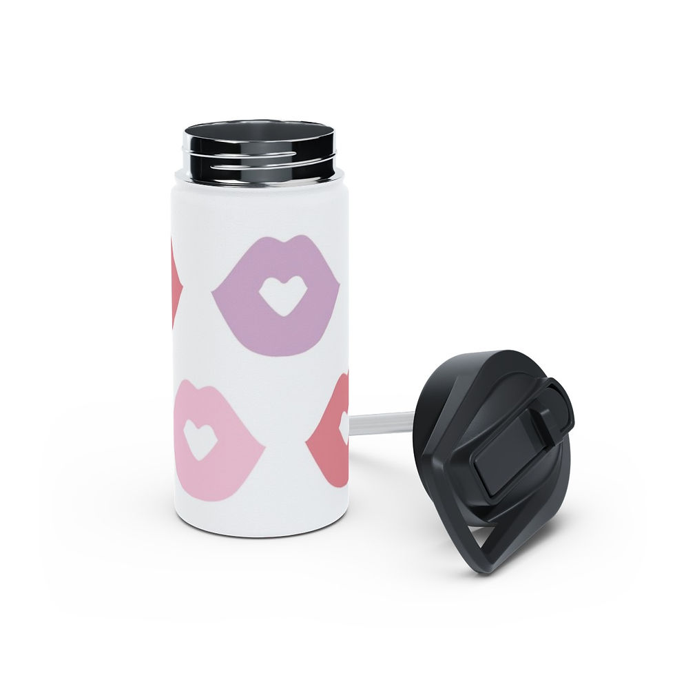 Thumbnail: Stainless Steel Water Bottle, Standard Lid