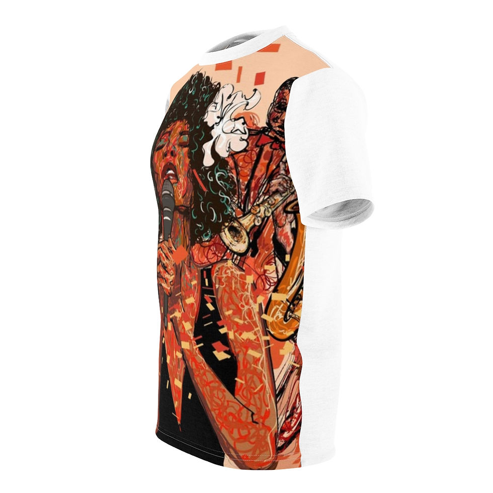 Thumbnail: Unisex Cut & Sew Tee (AOP)