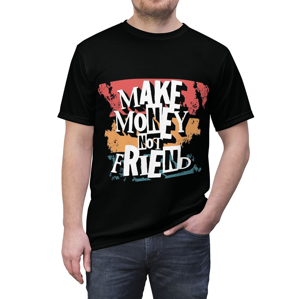 Thumbnail: Unisex Cut & Sew Tee (AOP)