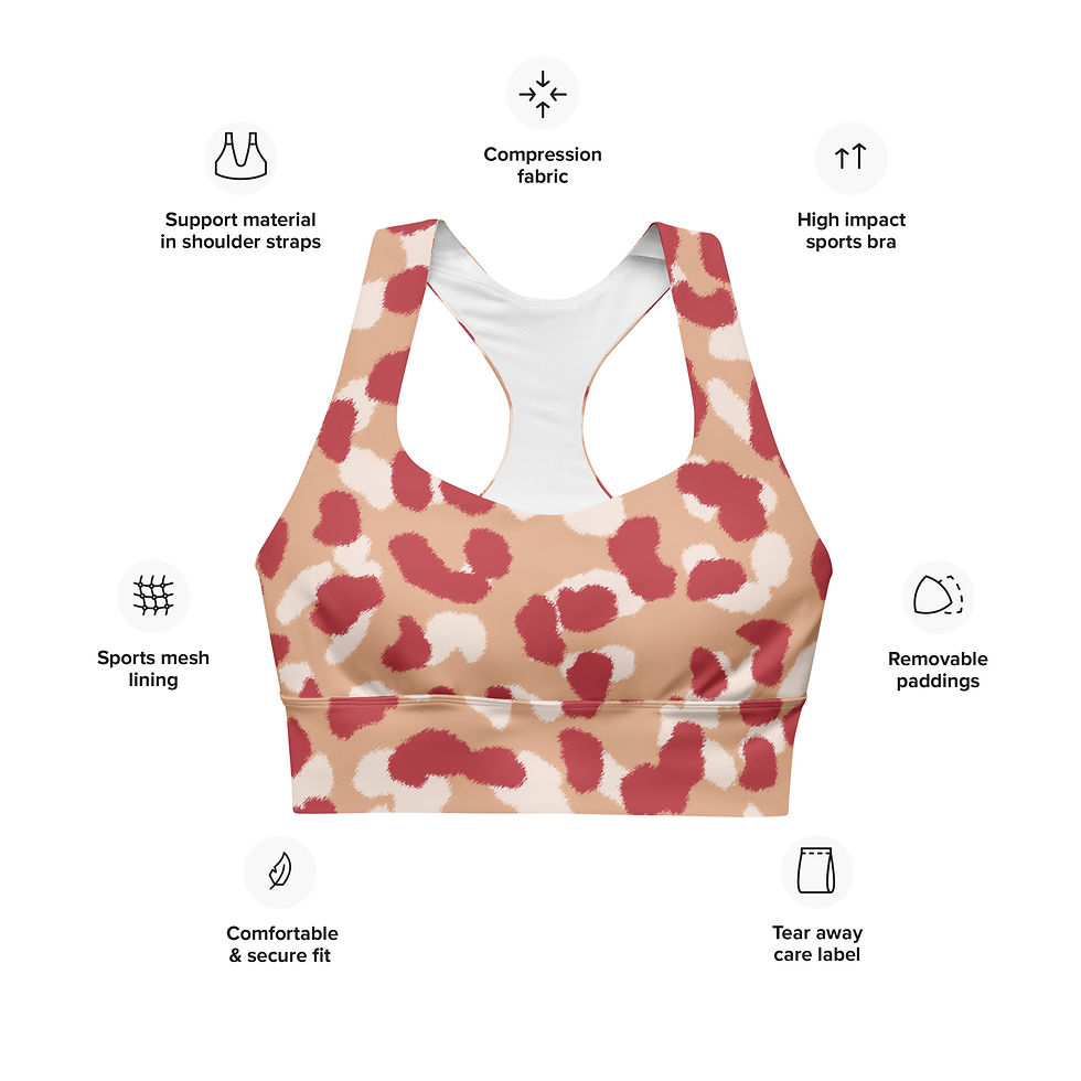 Thumbnail: Longline sports bra